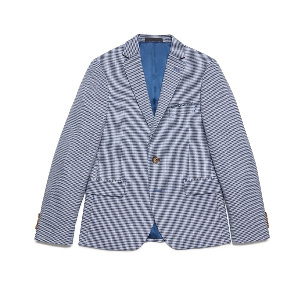 Lauren Ralph Lauren Big Boys Mini Check Classic Sport Suit Jacket Size 8R